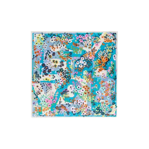Bimba Y Lola Floral-print Scarf