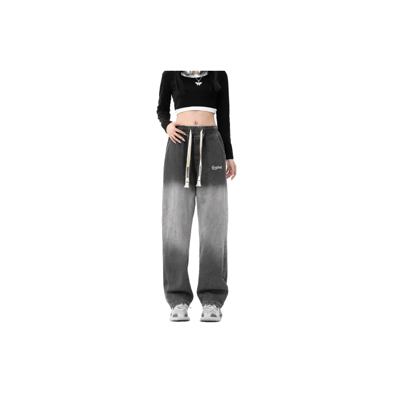 GROGNAK Jeans Unisex Black Gray-7
