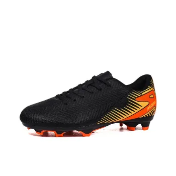 QIUTEXIONG FG Rubber Long Studs TF Rubber Broken Studs Artificial Ground Anti Slip Wear Resistant Soccer Shoes Unisex
