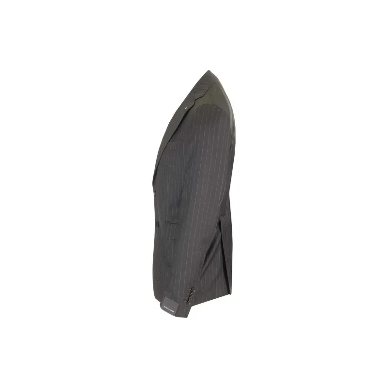 Tagliatore Vesuvio Single Breasted Pinstriped Suit-2