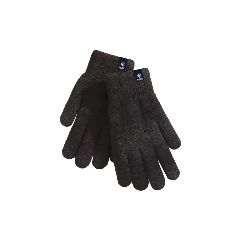 PEAK Acrylic Knit Gloves Unisex-0
