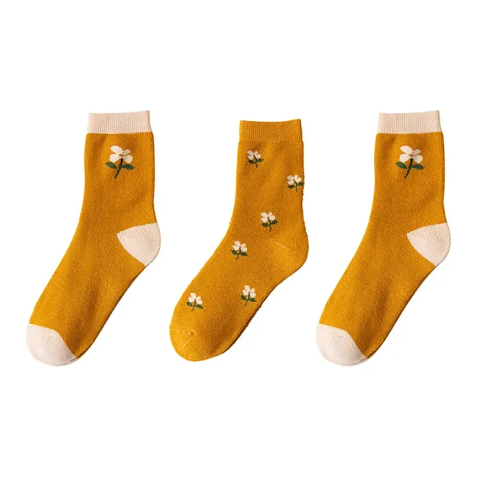 YUZHAOLIN Mid Calf Socks Women's Combo Set-20