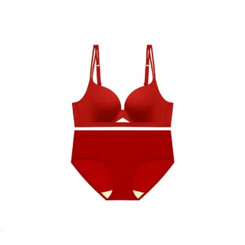 Inside The Orange Underwear Set Women's Red