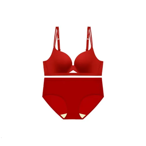 Inside The Orange Underwear Set Women's Red