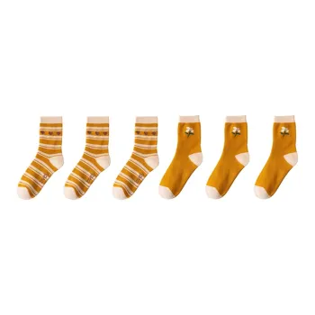 YUZHAOLIN Mid Calf Socks Women's Combo Set