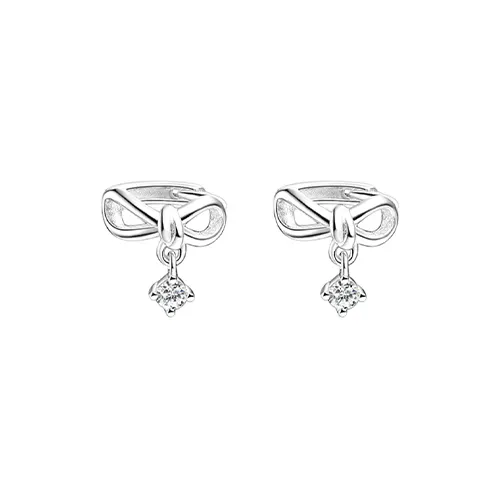 EAR PARTNER 999 Fine Silver Earrings Women's-0