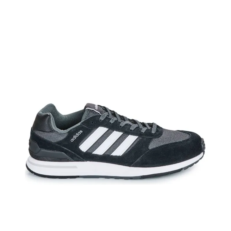 Adidas Run 80s Anti Slip Wear Resistant Low Top Casual Shoes Men's Black-1