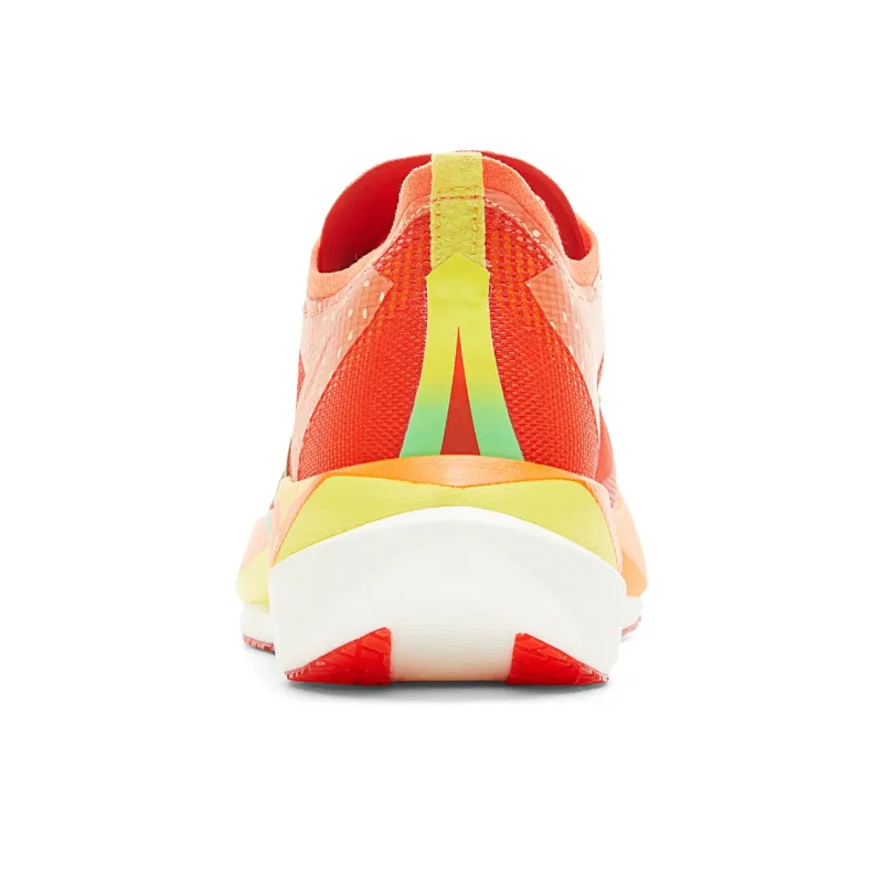 PEAK Cushioning Anti Slip Wear Resistant Coverage Rebound Anti Rollover Low Top Running Shoes Women's Red Orange-4