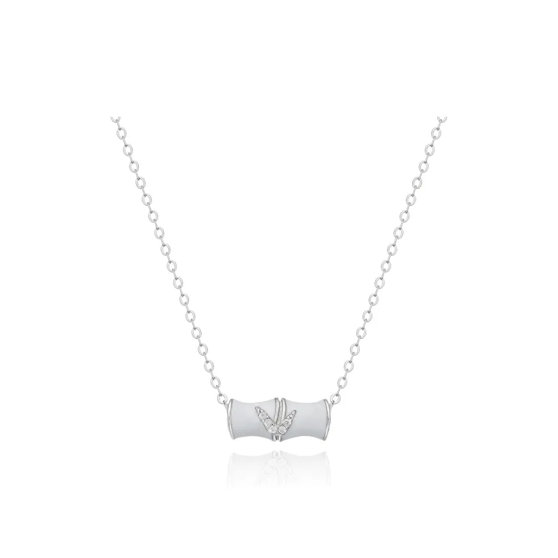 Jodie&Kevin Synthetic Cubic Zirconia Necklaces Unisex-2