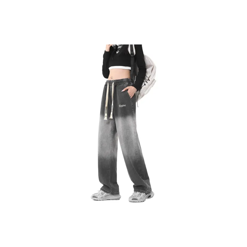 GROGNAK Jeans Unisex Black Gray-4