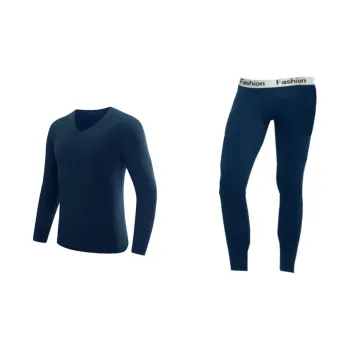 Yalu Thermal Set Men's Navy Blue
