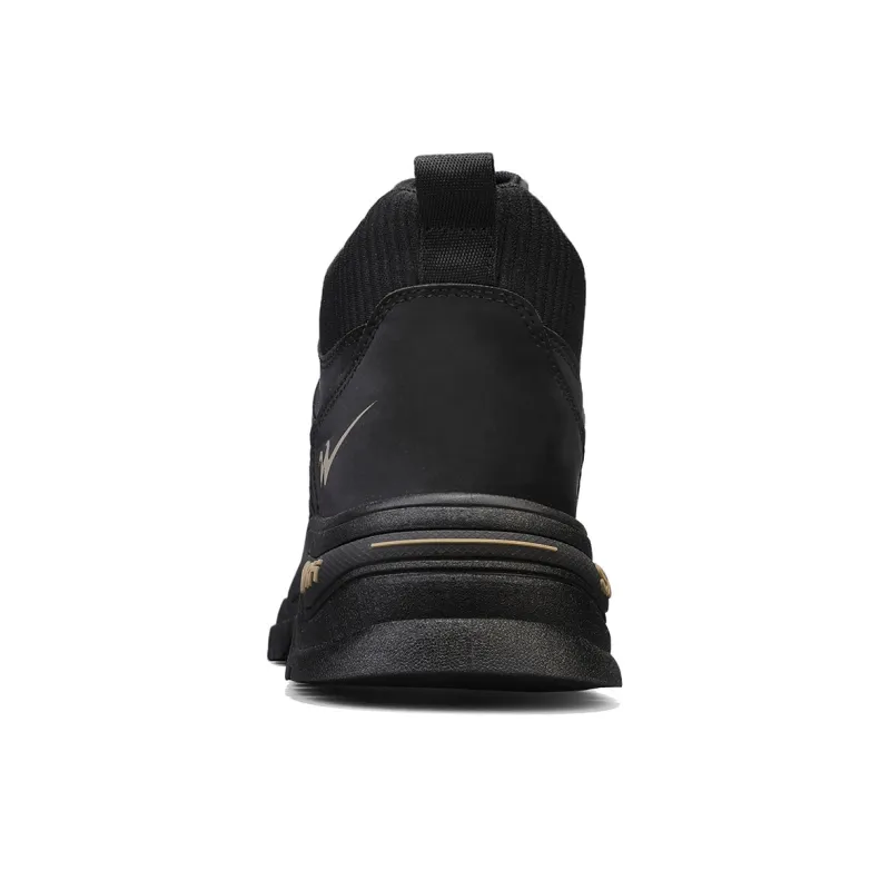 Binary Work Boots Men High Top Gold-3
