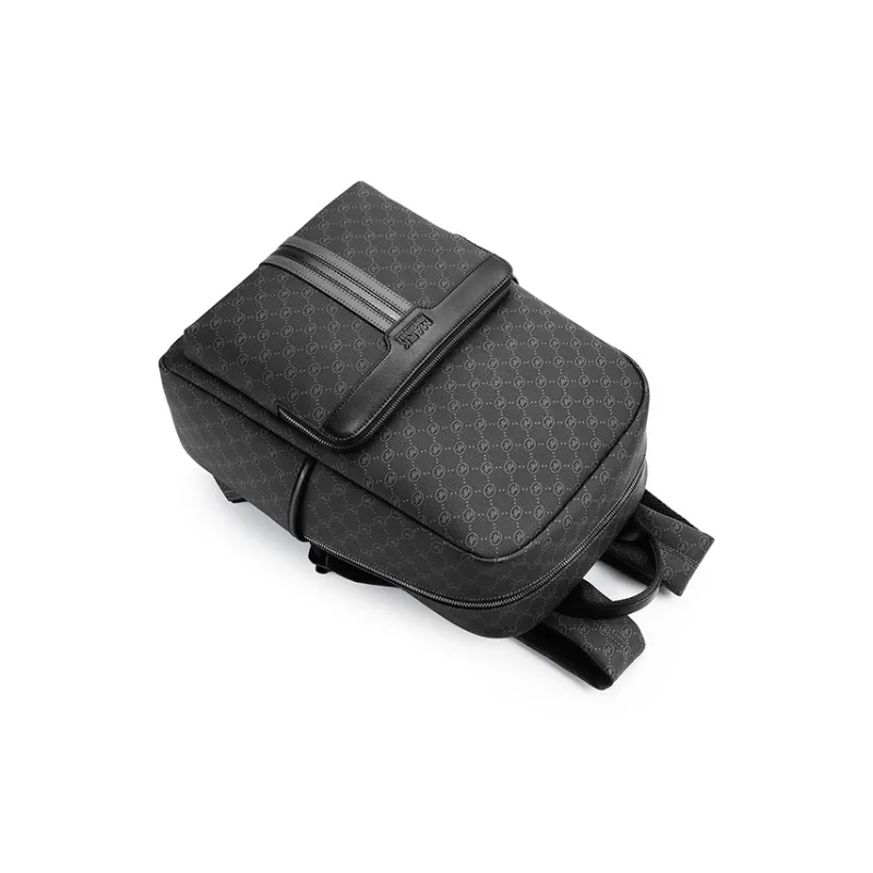 FAIRWHALE PVC Backpack Regular Unisex Black-4