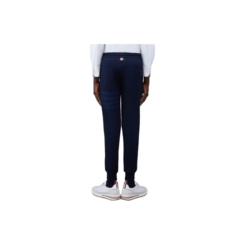 THOM BROWNE 4 Bar Loopback Track Pants-1