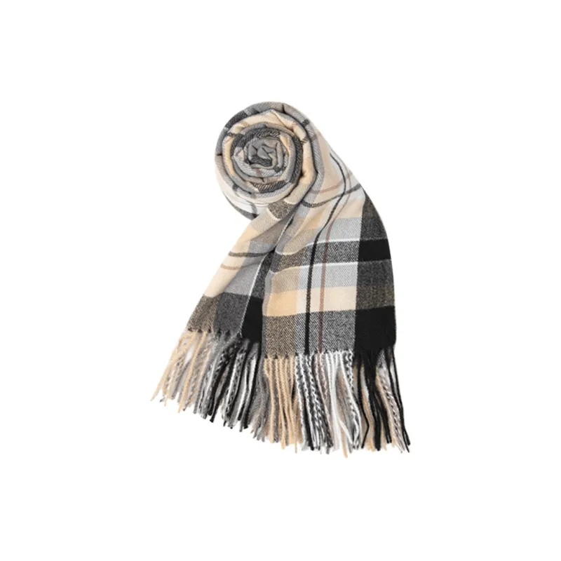 BAIJUAN Knit Scarves Unisex-2