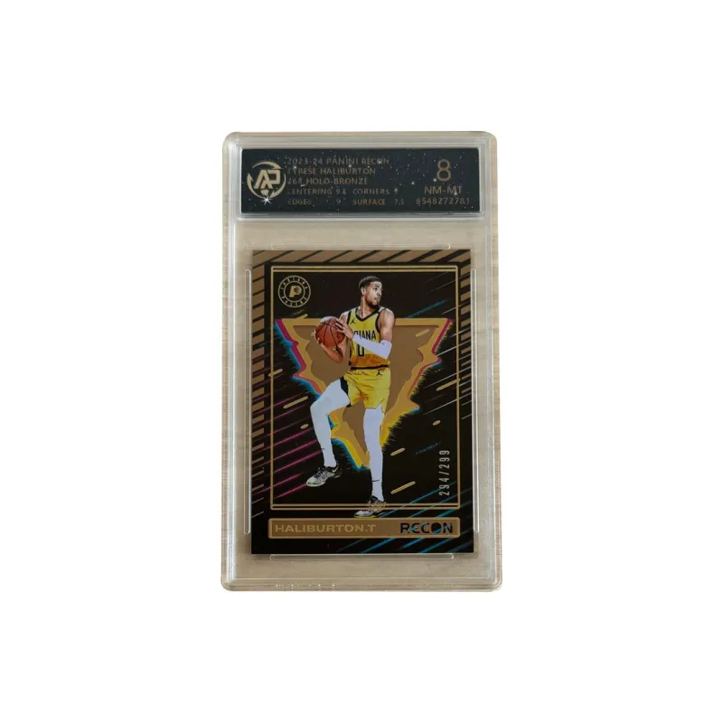 PANINI Tyrese Haliburton King 299 Serial Reconstructed Thick Card 294/299 Serial Player Card 8 Points Graded Cards 1 Pc-0