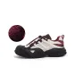 Beige/Black/Burgundy