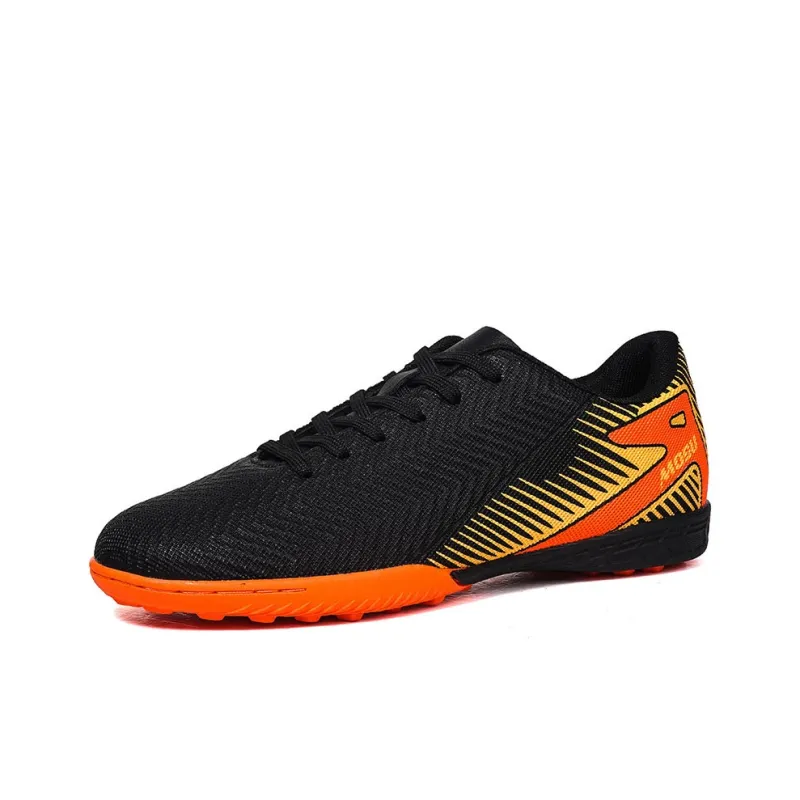 QIUTEXIONG FG Rubber Long Studs TF Rubber Broken Studs Artificial Ground Anti Slip Wear Resistant Soccer Shoes Unisex-0
