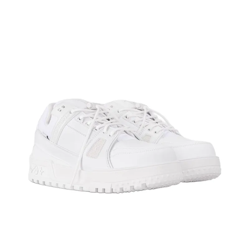 LOUIS VUITTON SKI Skiing Series Low Top Skateboard Shoes Men's White-2
