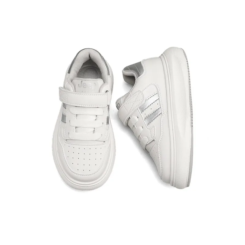 Jeep Slip Resistant Anti Kick Wear Resistant Breathable Low Top Kids' Skateboarding Shoes Kids'-31