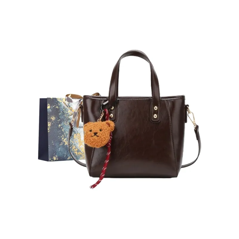 Iman's House PU Shoulder Bag Crossbody Bag Handbags Women's Ecru/Coffee/Brown/Black-5