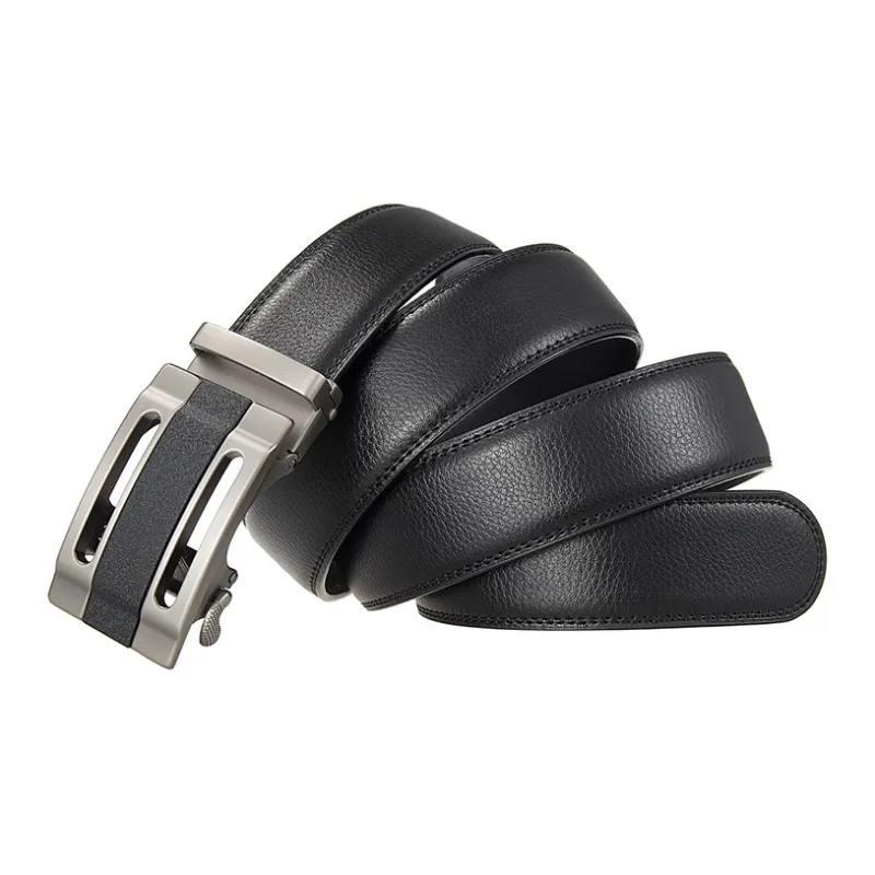 YUZHAOLIN Cow Split Leather Leather Belts Unisex 3.5CM-6