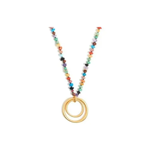Bimba Y Lola Gemstone detail Ring pendant Necklace