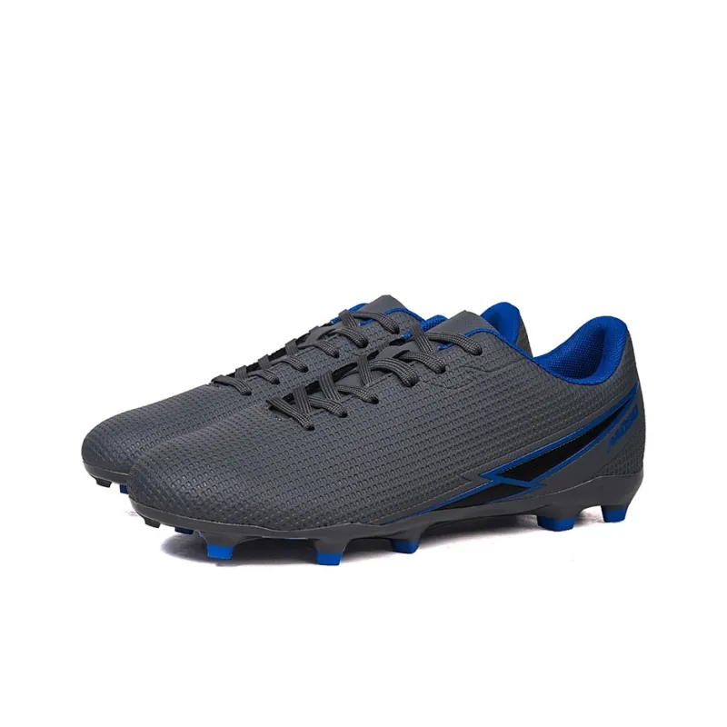 QIUTEXIONG FG Rubber Long Studs TF Rubber Broken Studs Anti Slip Wear Resistant Soccer Shoes Unisex-2