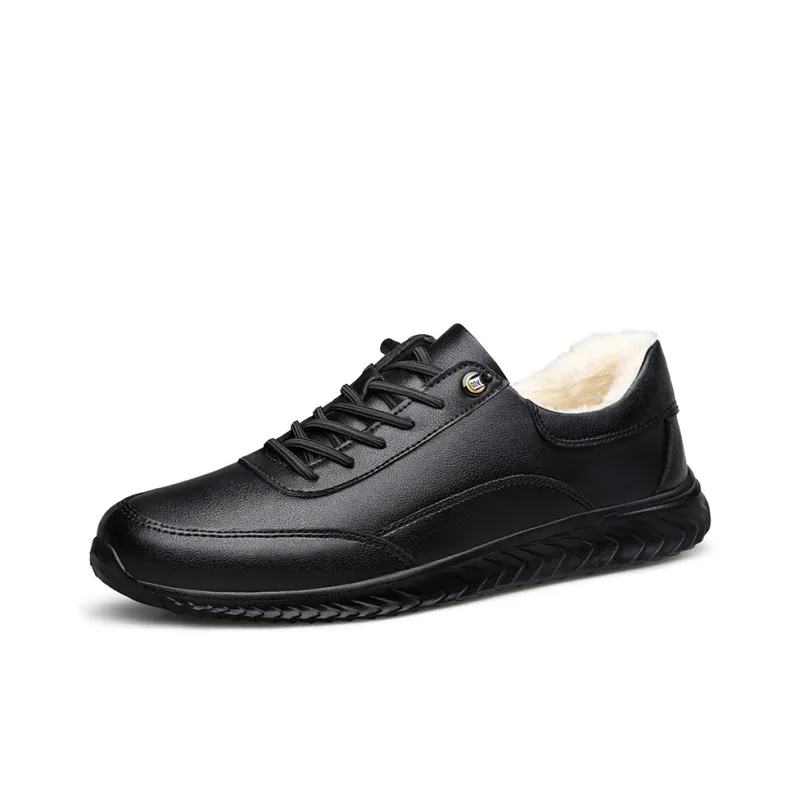 Bull Thunder Low Top Casual Shoes Men's Black-5