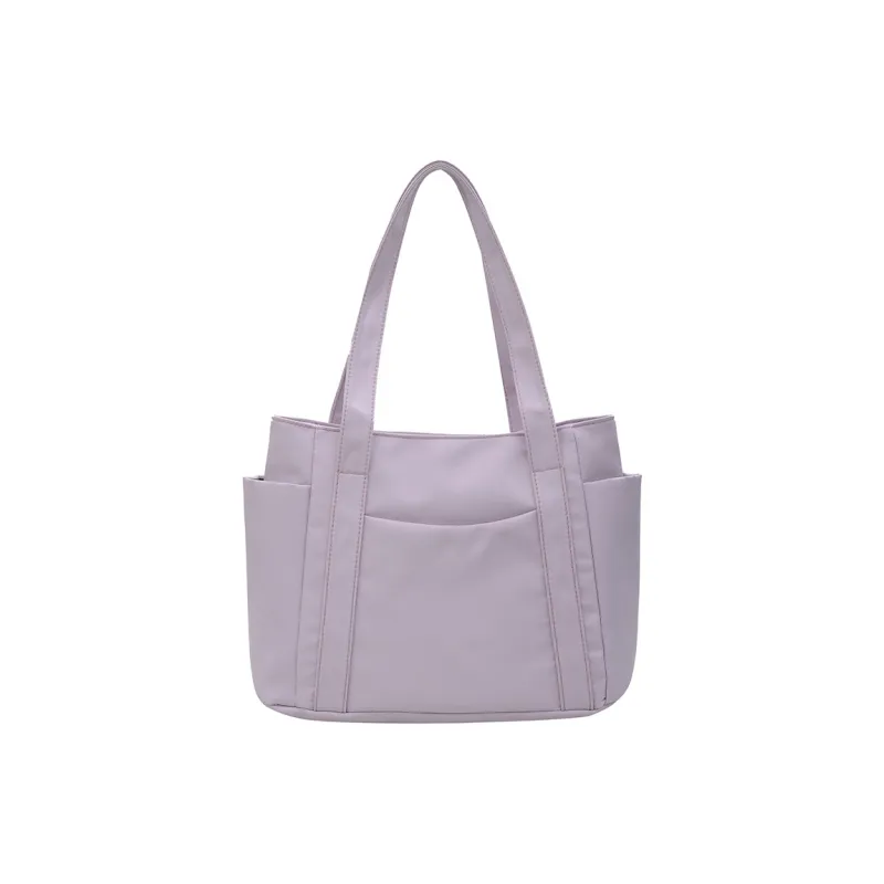 Yalu Oxford Shoulder Bag Regular Women's Black/Pink/Purple/Khaki/Brown/Green-12