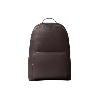 CALVIN KLEIN All Polyurethane Backpack Large Size Men's Brown