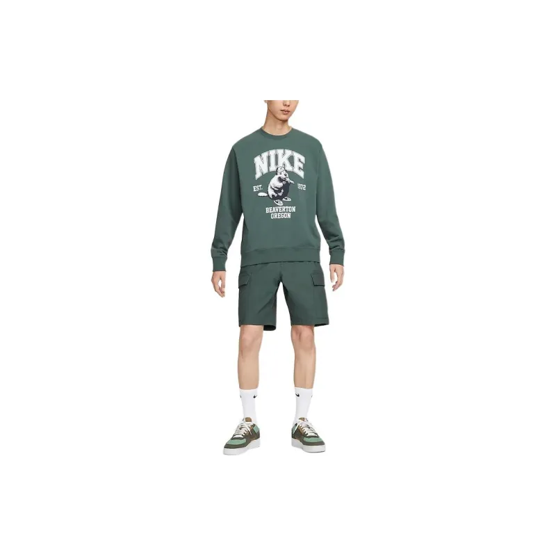 Nike Sportswear Club Sweatshirt Men's Vintage Green-4