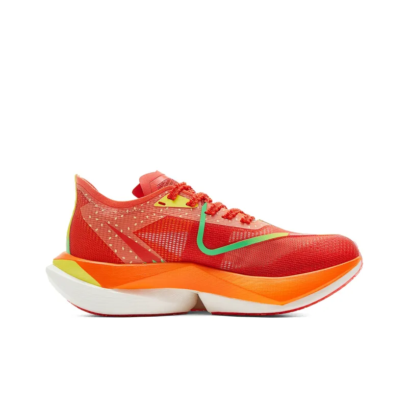 PEAK Cushioning Anti Slip Wear Resistant Coverage Rebound Anti Rollover Low Top Running Shoes Women's Red Orange-1