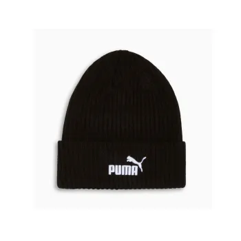 PUMA Logo Ribbed Cuff Beanie
