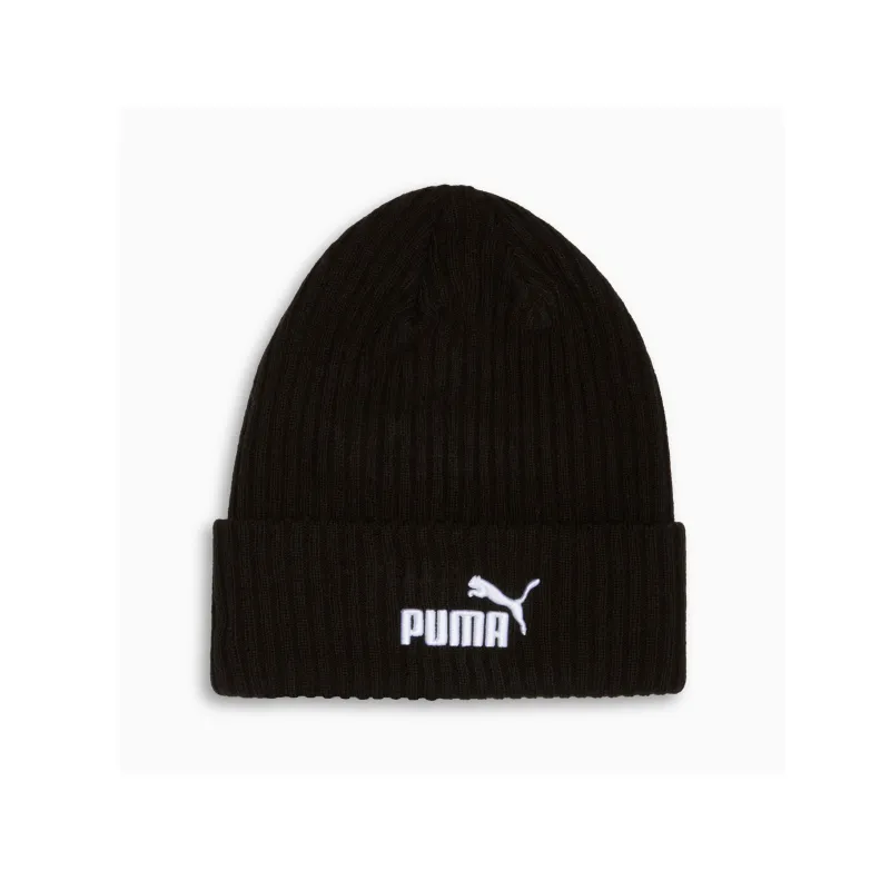 PUMA Logo Ribbed Cuff Beanie-0
