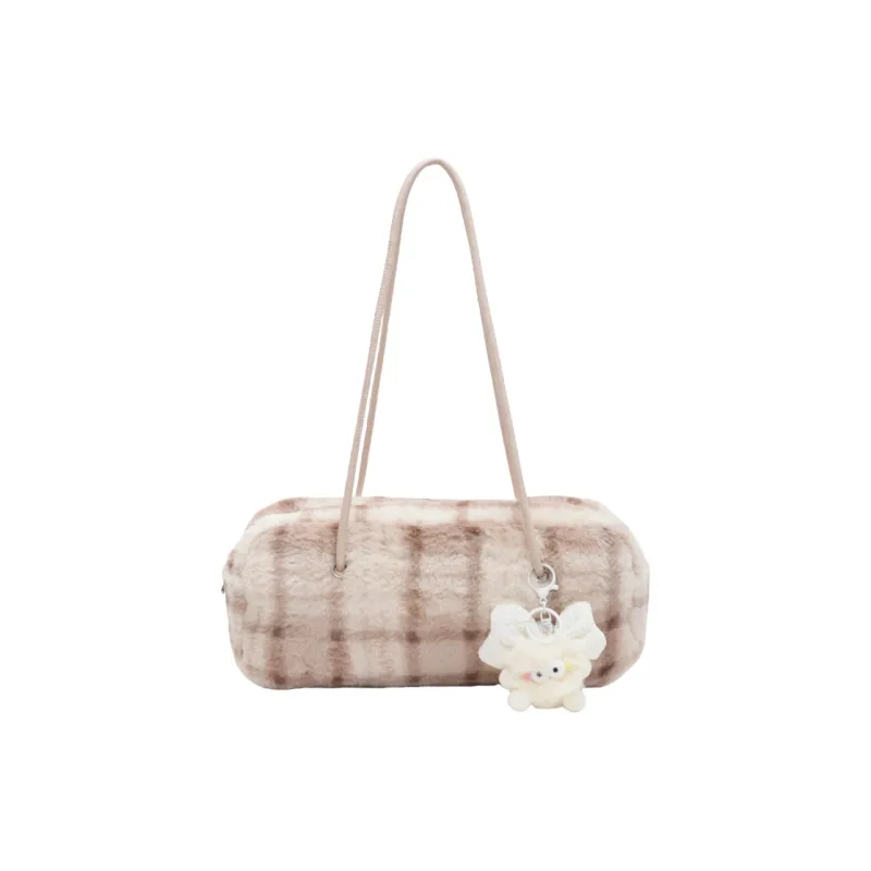 Yalu Plush Shoulder Bag Regular Women's Multicolor-20