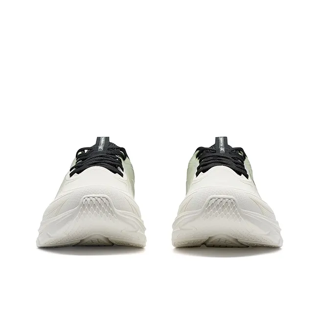 XTEP Wear-Resistant Slip-Resistant Low-Top Casual Running Shoes Men's White Green-4