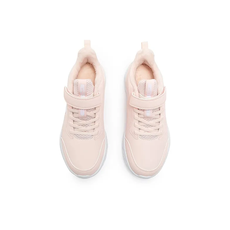 XTEP Anti Slip Wear Resistant Low Top Kids Lifestyle Shoes Pastel Pink Kids'-2