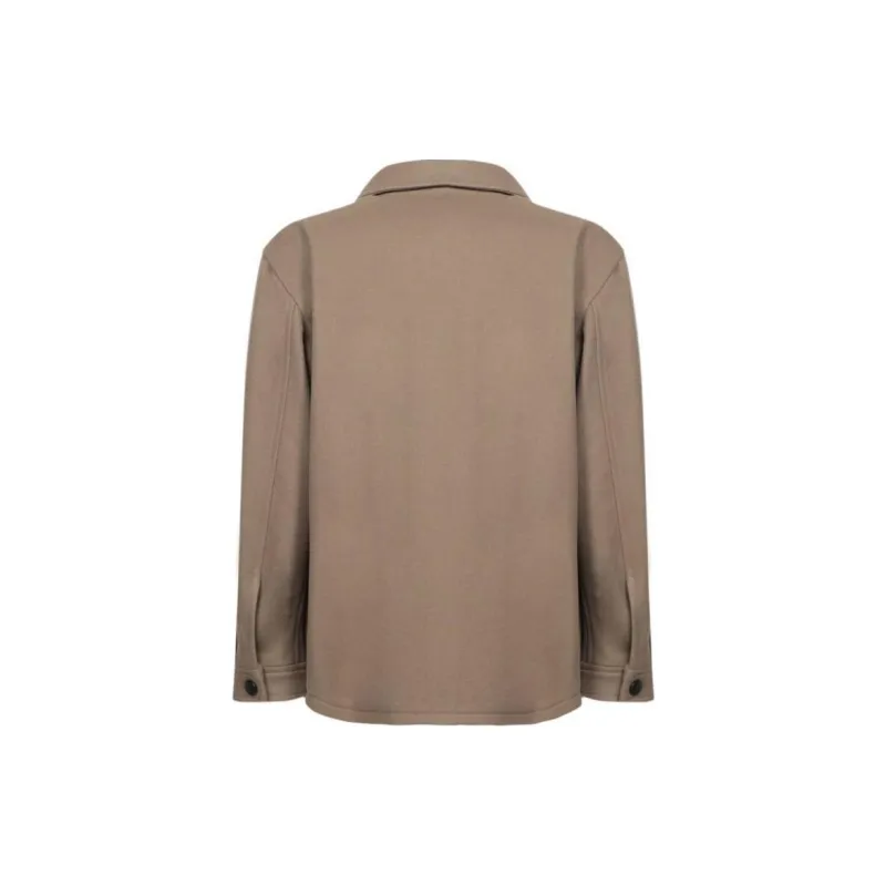Tagliatore Fleece Shirt Jacket-1