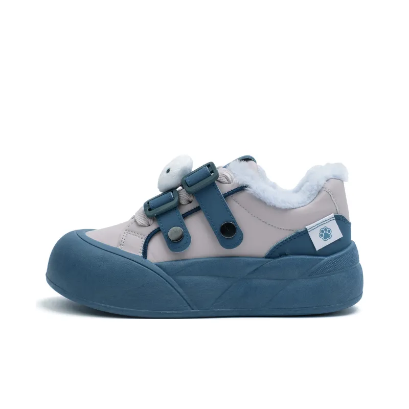 STAE Warm Lightweight Support Height Increasing Low-Top Casual Shoes Women's-2
