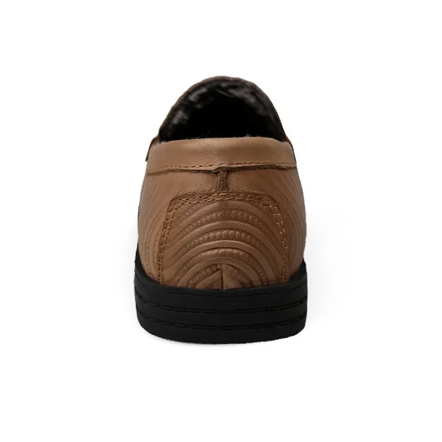 CKVUSAMG Loafers Unisex Red Brown/Khaki-22