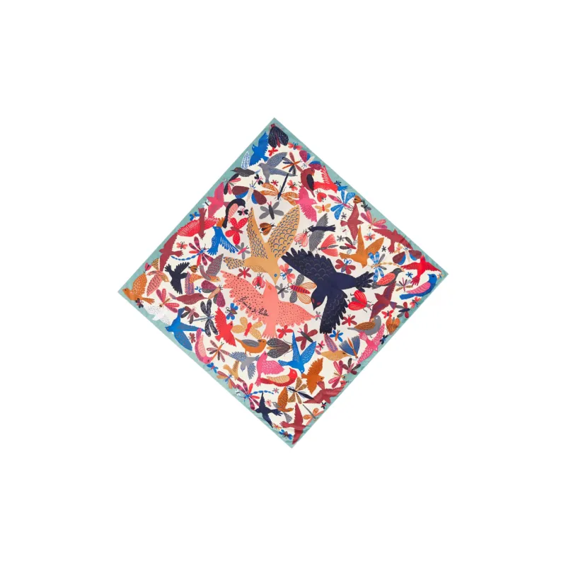 Bimba Y Lola Bugs And Birds Scarf-1