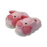 Pink[Baby Pig Platform Bag Heel Insulated Shoes]