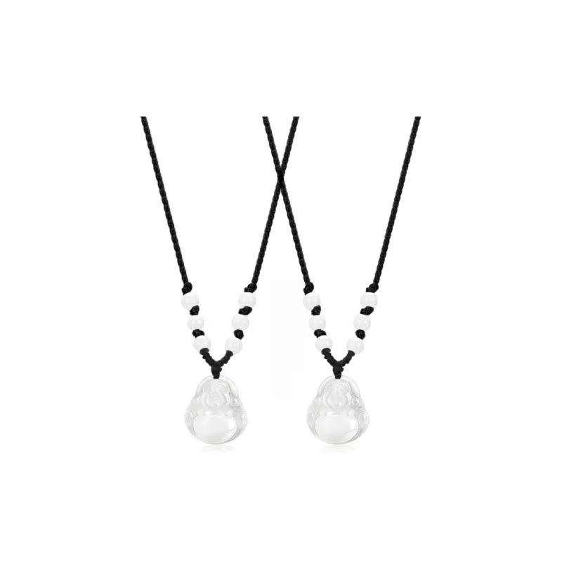 Welcome To The Treasure Chalcedony Zodiac Year Wealth And Blessing Joy Without Worry Necklace Unisex-2