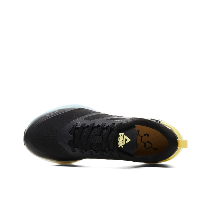 PEAK Cushioning Anti-Slip And Wear-Resistant Rebound Anti-Rollover Low-Top Running Shoes Women's Black Lavender-3