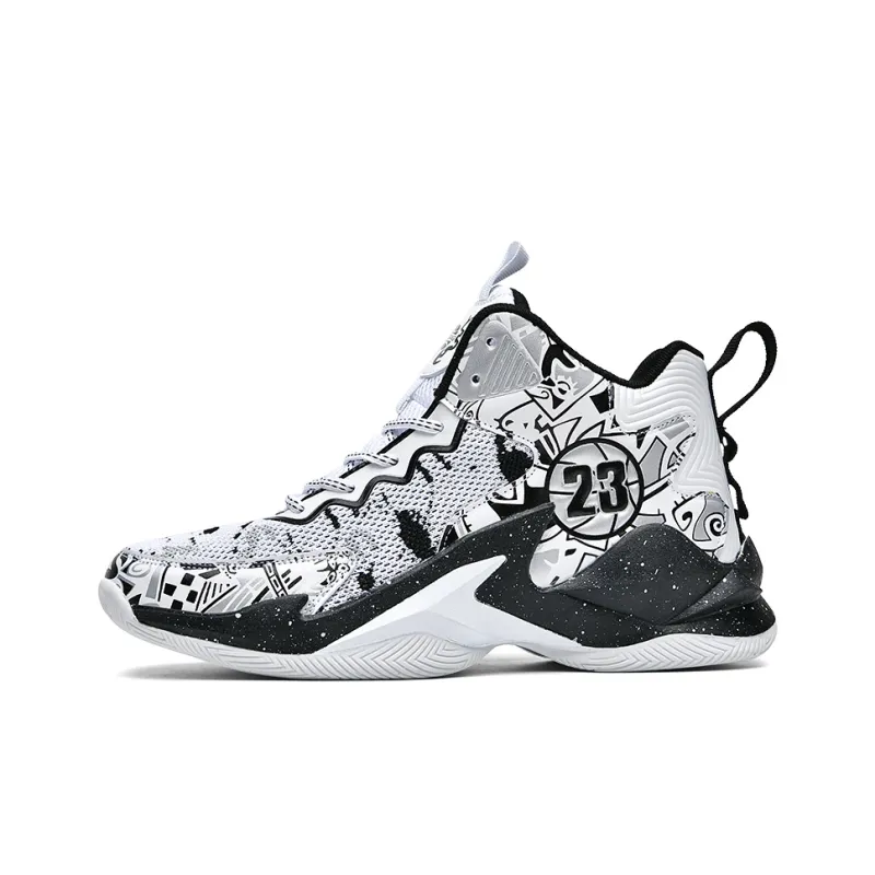 MUSHILANDI Cushioning Height Increase With Rebound Mid Top Basketball Shoes Unisex-8