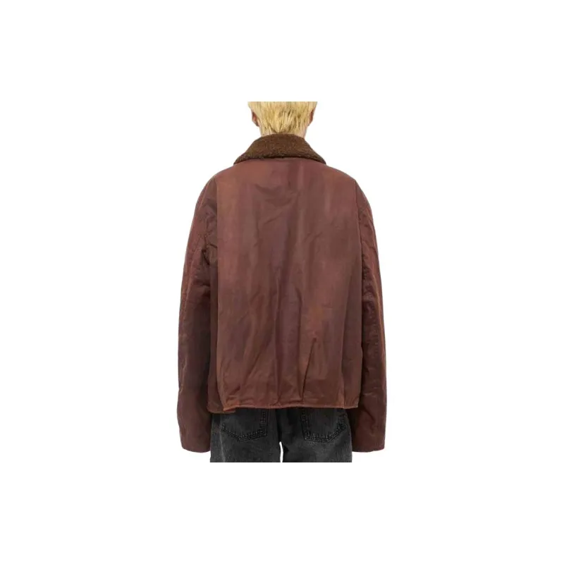 OUR LEGACY Grizzly Wax-coated Jacket-1
