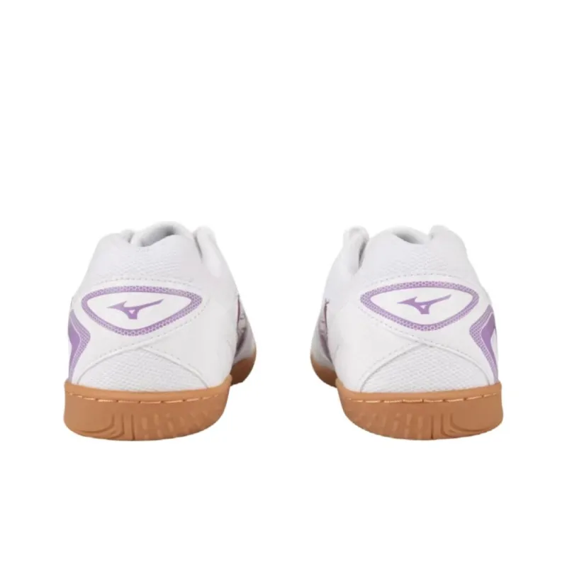 Mizuno Crossmatch Plio RX 4 Cushioned Wear Resistant Breathable Low Top Training Shoes Unisex White Purple-2