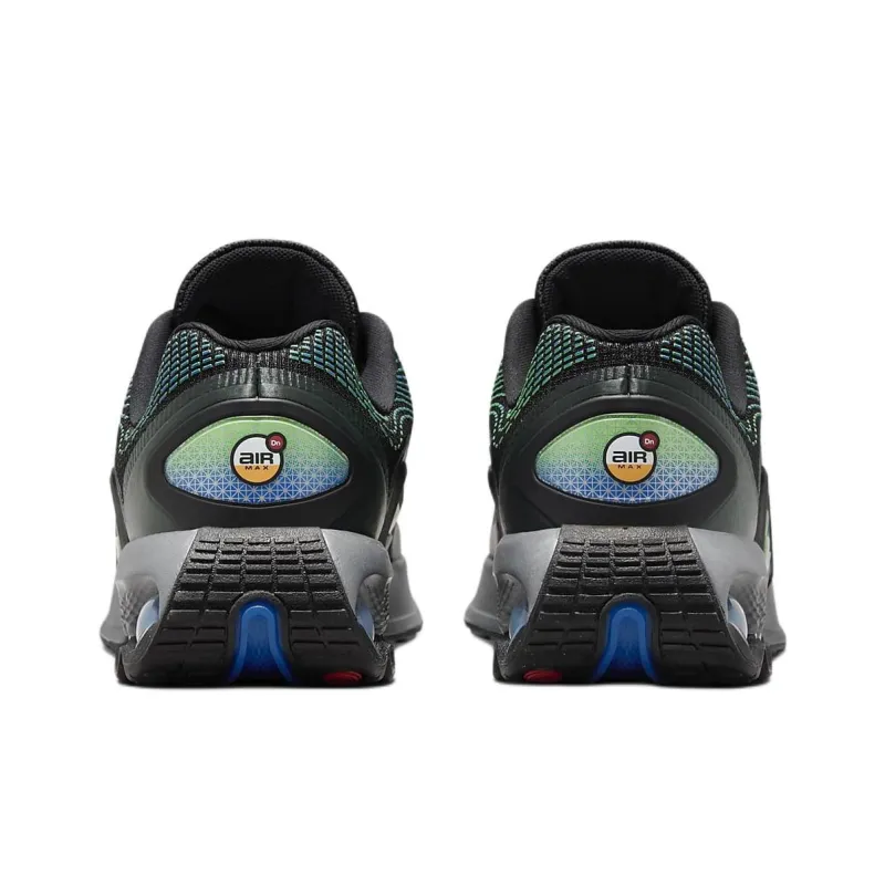 Nike Air Max Dn Anti Slip Wear Resistant Low Top Kids' Running Shoes Black Green Teenagers-4
