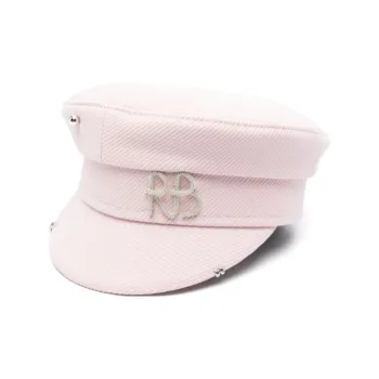 RUSLAN BAGINSKIY Cotton Hats & Caps Kids' Pink